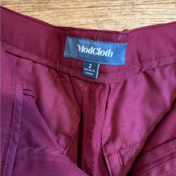 Mauve ModCloth Pants Size 2 HEMMED - Picture 4 of 5